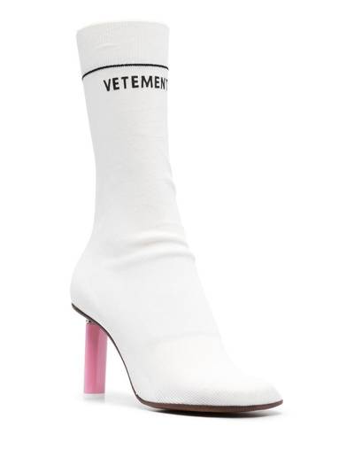 VETEMENTS heeled ankle sock boots outlook
