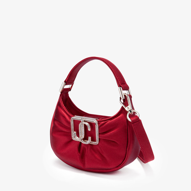JIMMY CHOO Edie Hobo Mini
Ruby Red Satin Mini Bag outlook