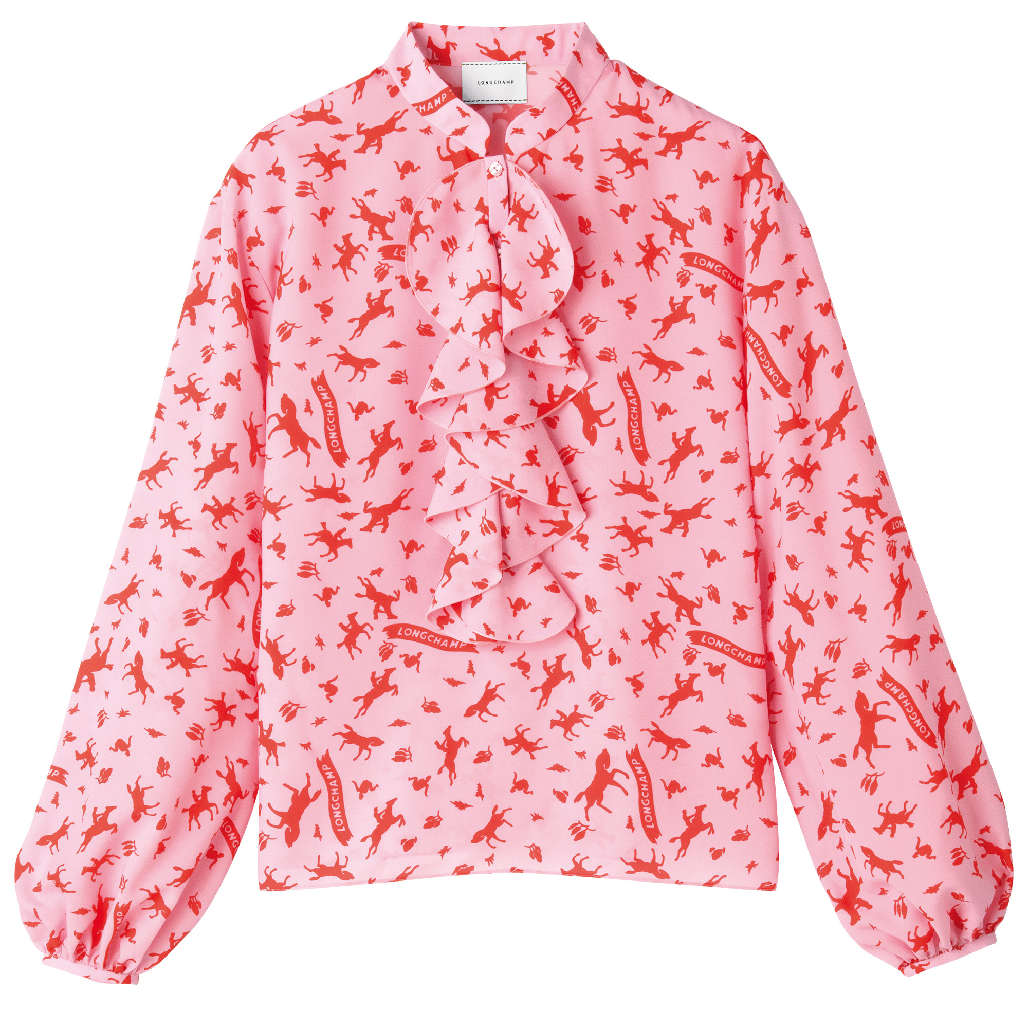 Blouse Pink - Crepe - 1