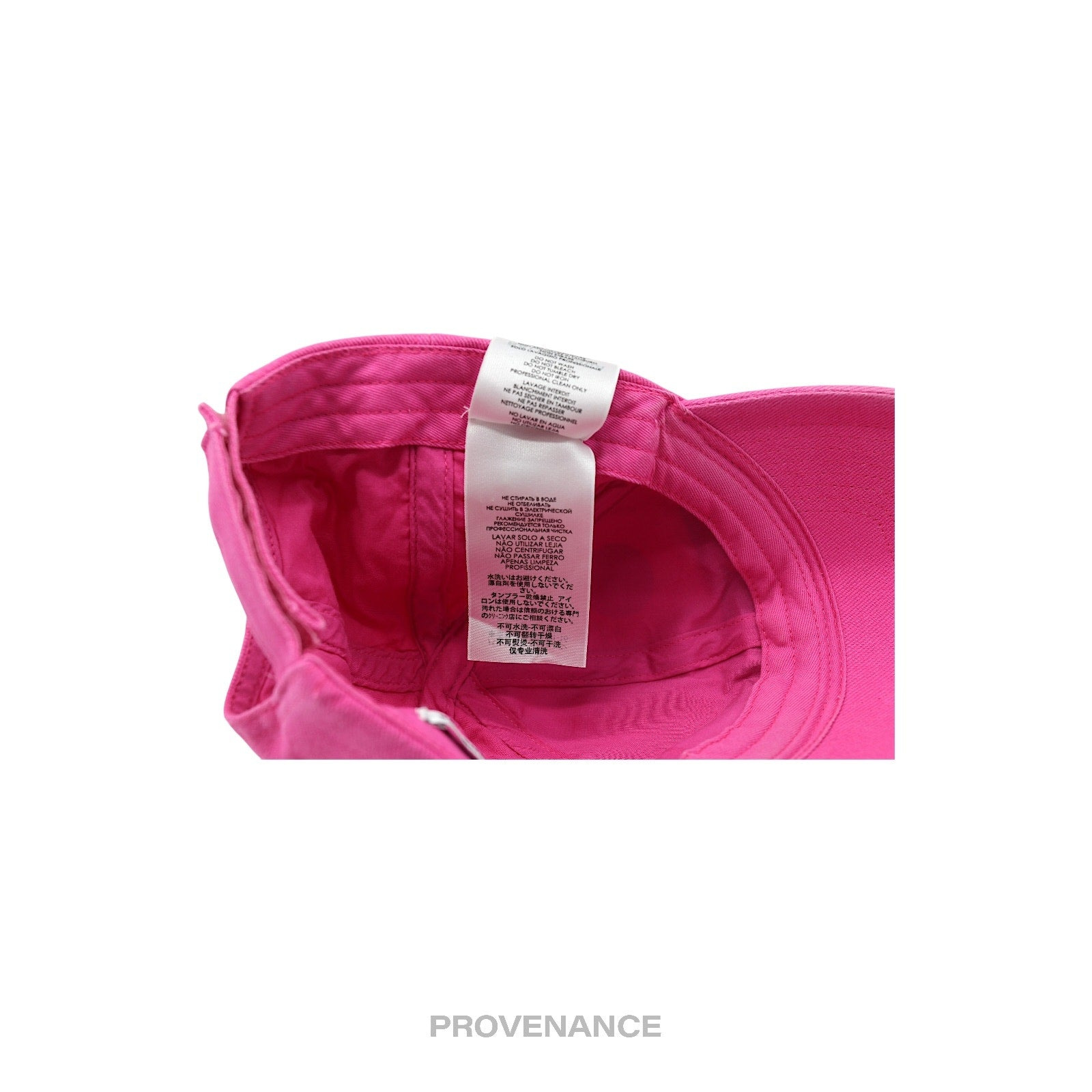 Balenciaga Embroidered Logo Cap - Washed Pink - 10