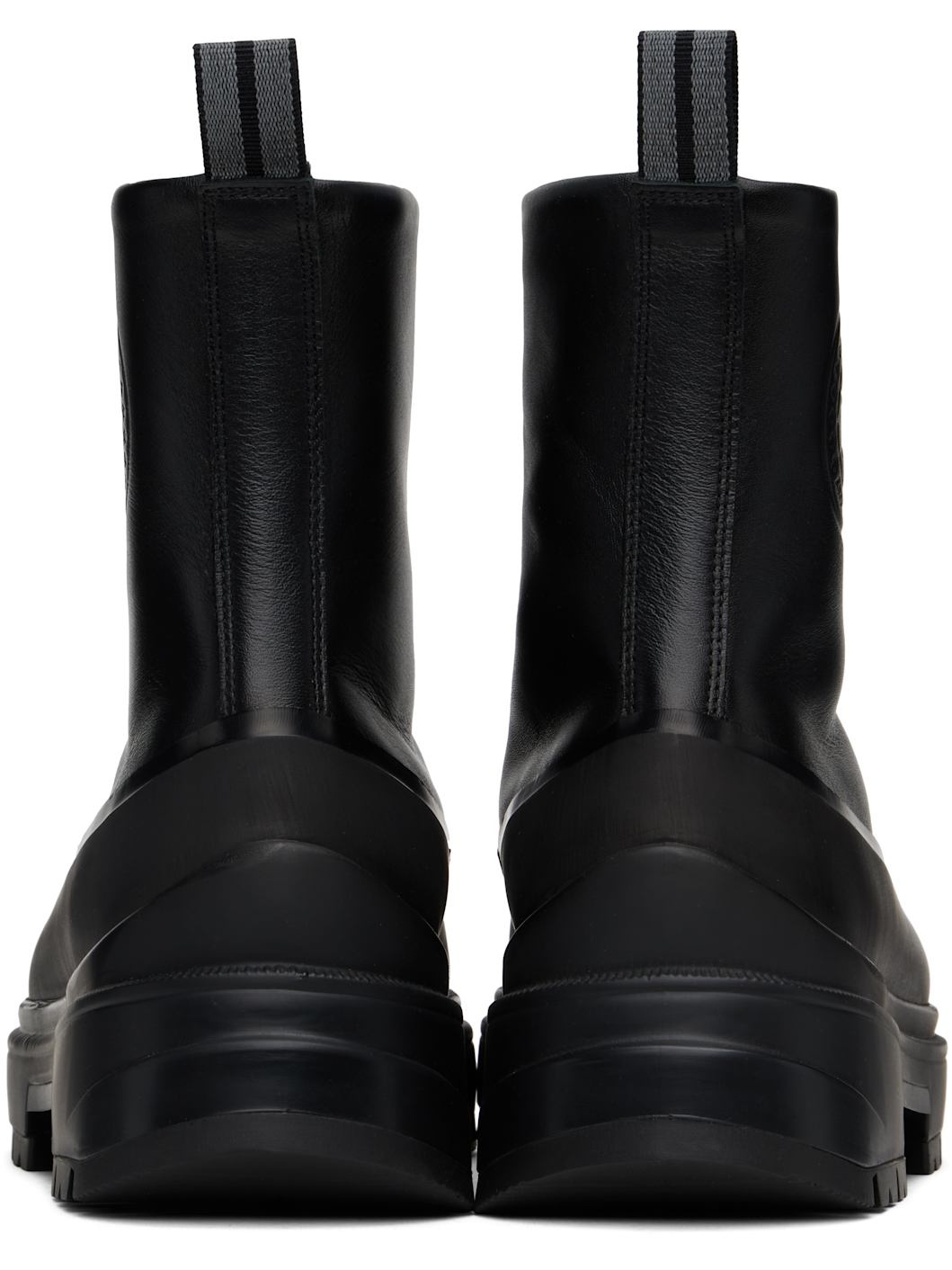 Black Kya Zip-Up Boots - 2