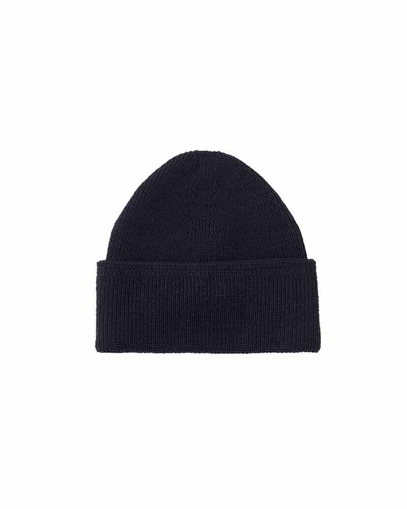 VS VISOR KNIT BEANIE NAVY - 3