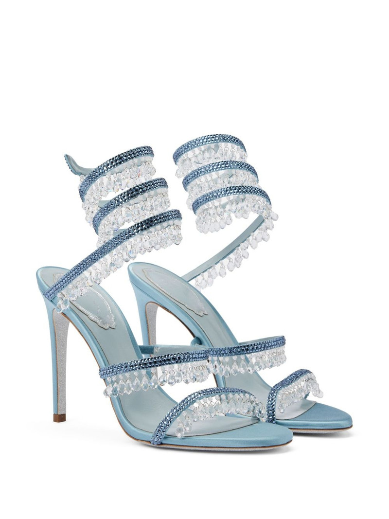 RENE CAOVILLA 105mm Chandelier sandals outlook