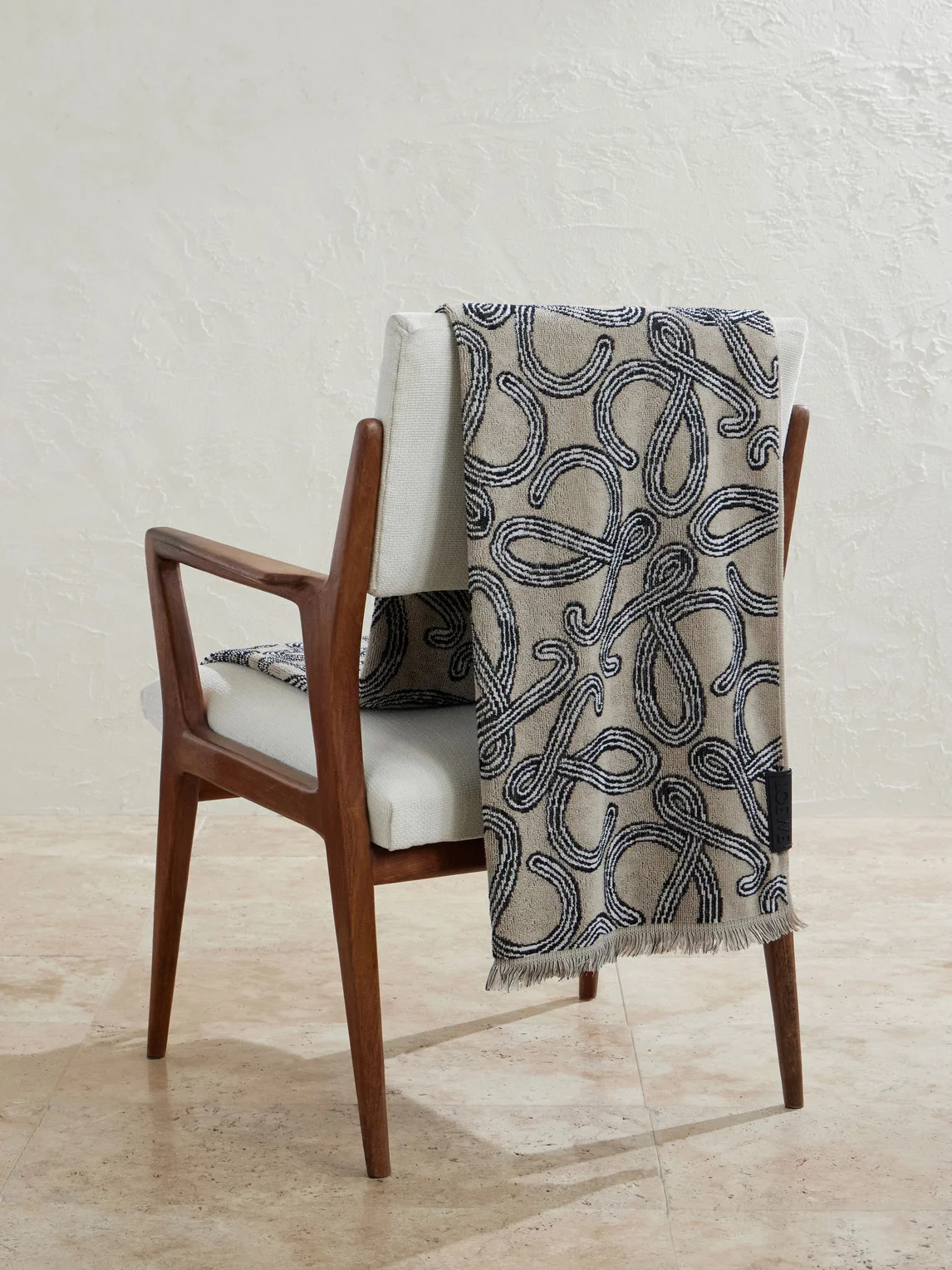 Paula's Ibiza Logo-Printed Cotton-Terry Towel - 1