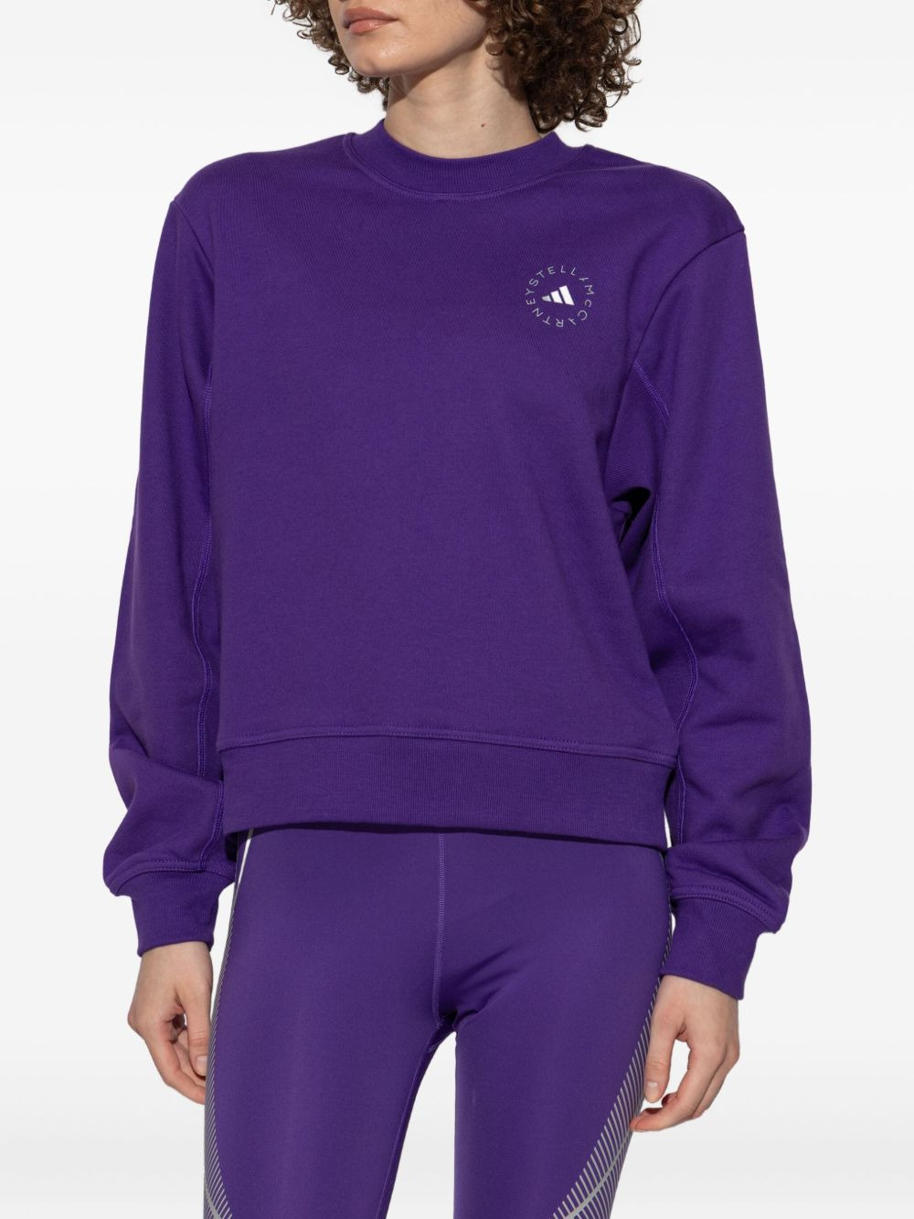 logo-detail sweatshirt - 3
