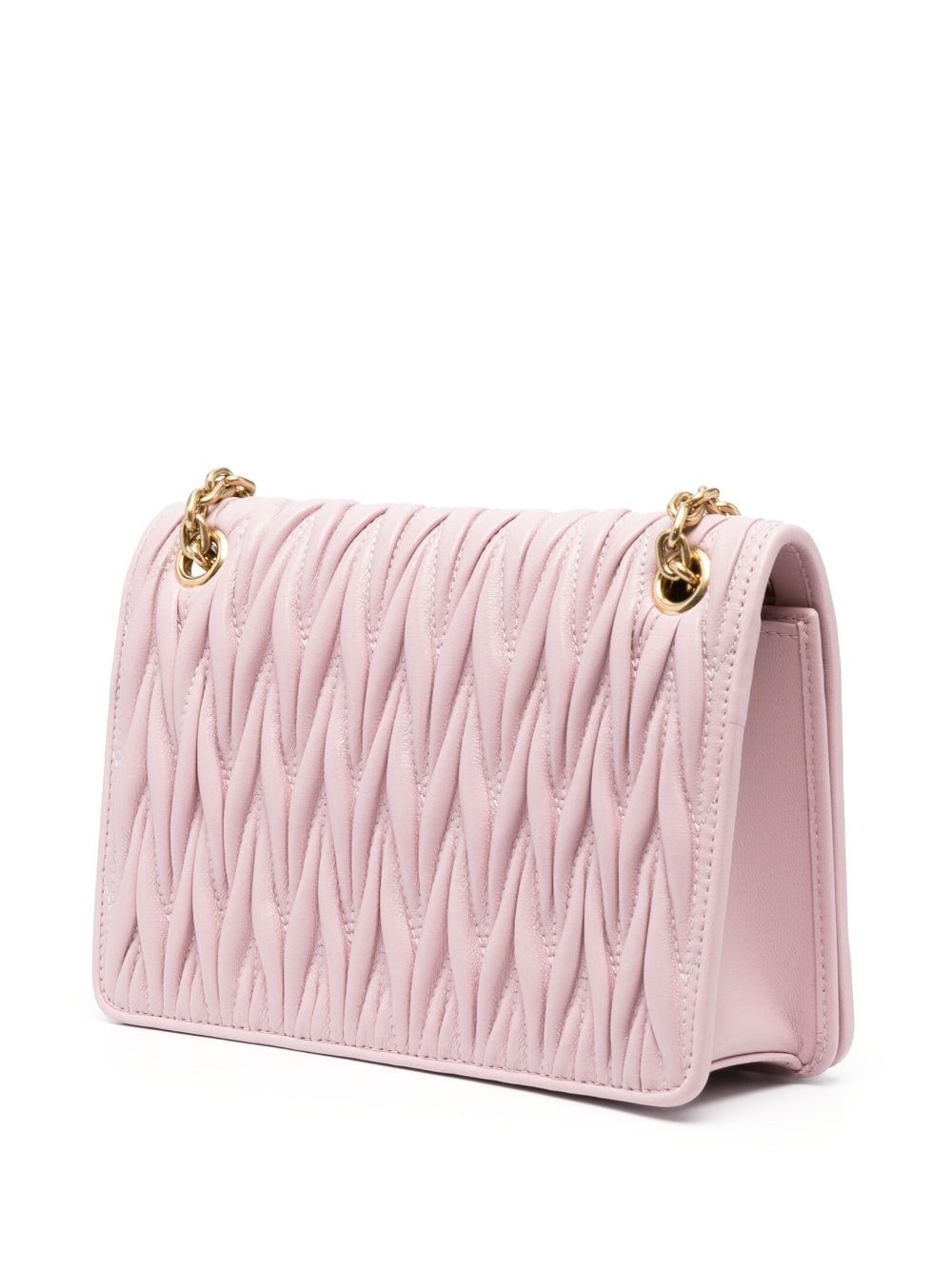 matelassé-effect crossbody bag - 3