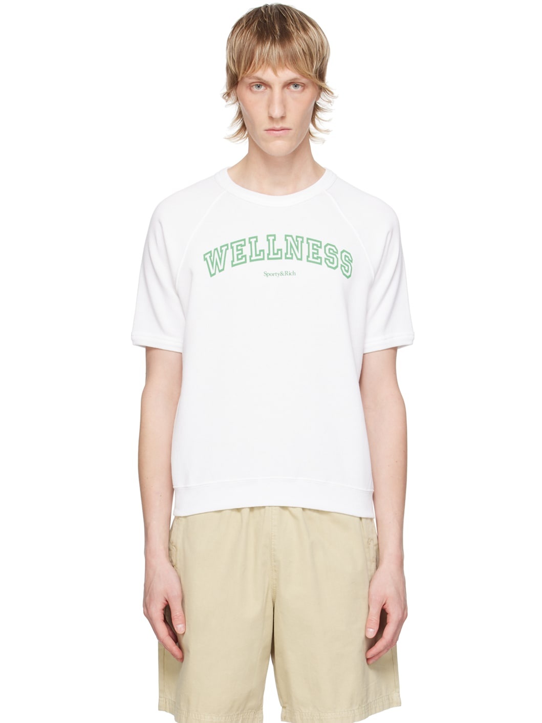 White 'Wellness' Ivy T-Shirt - 1