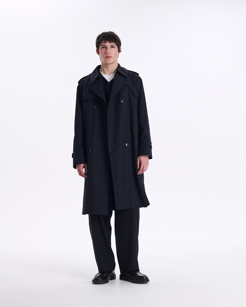 Mackintosh Blanefield Gabardine Double Breasted Trench Coat outlook