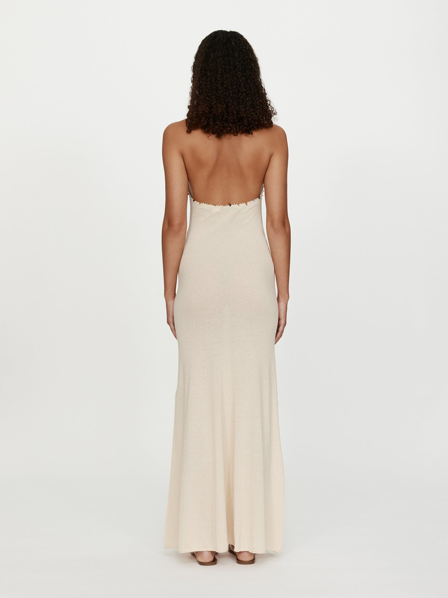 Beach Quartz Halter Dress - 4