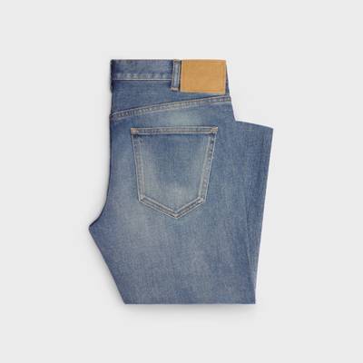 CELINE skinny jeans in denim union wash outlook