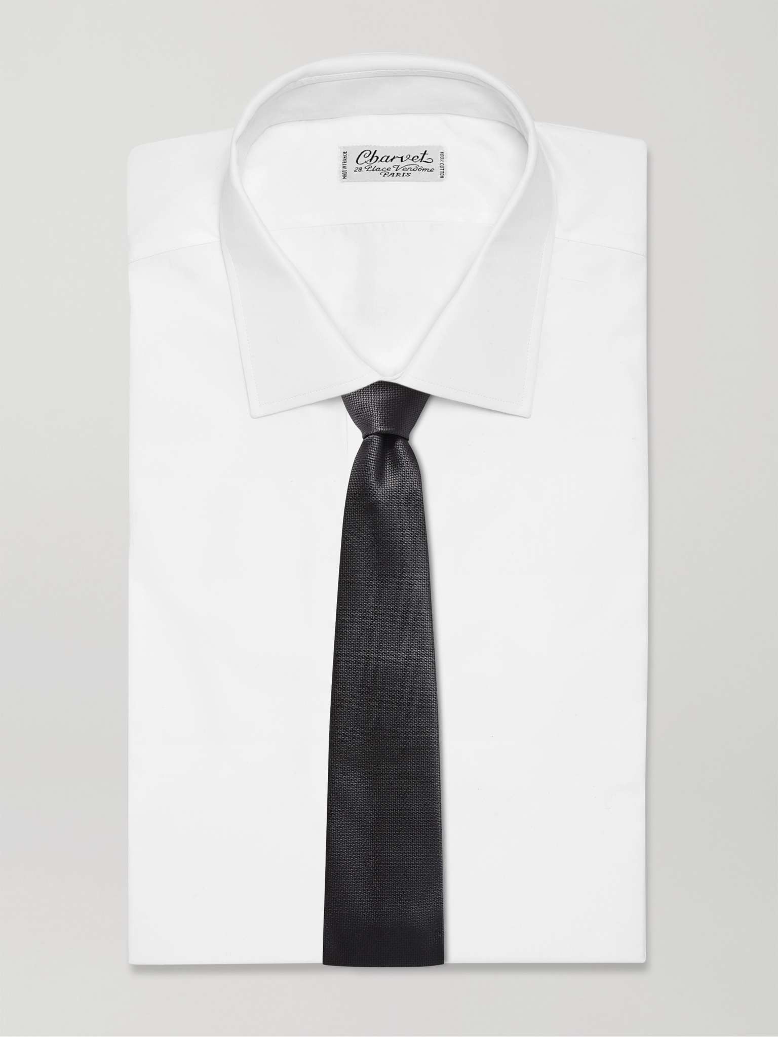 7cm Silk-Jacquard Tie - 2