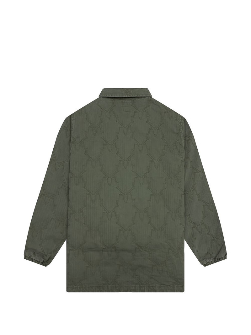 South2 West8 skull-quilting herringbone jacket outlook