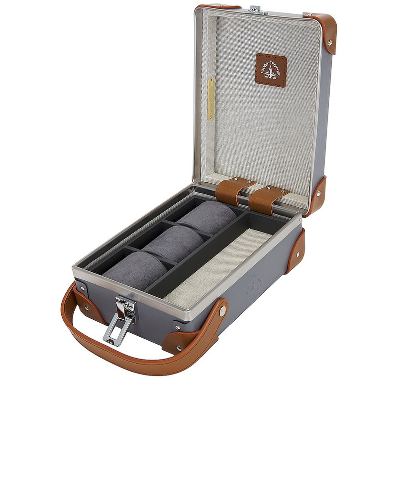 Globe-Trotter 3 Slot Watch Case 16x22.5x9cm outlook