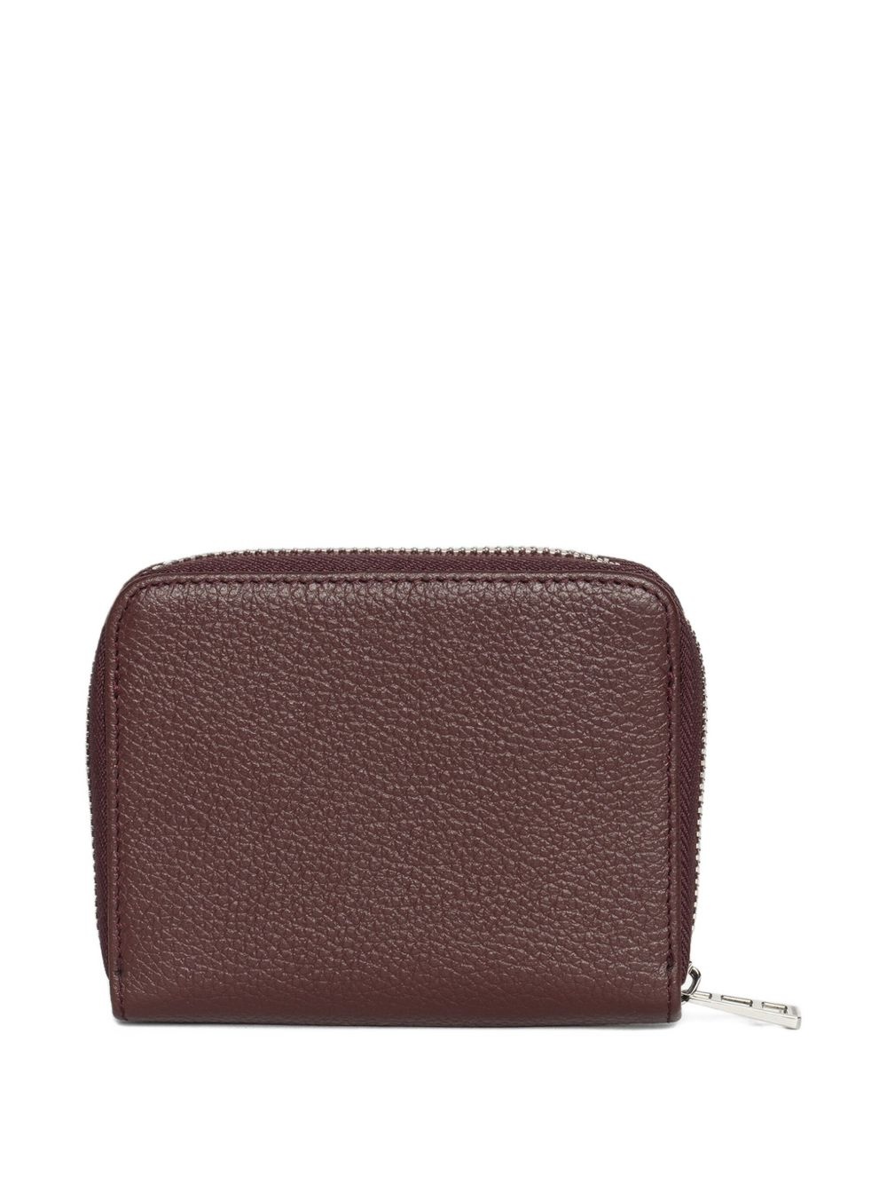 mini grained leather wallet - 2