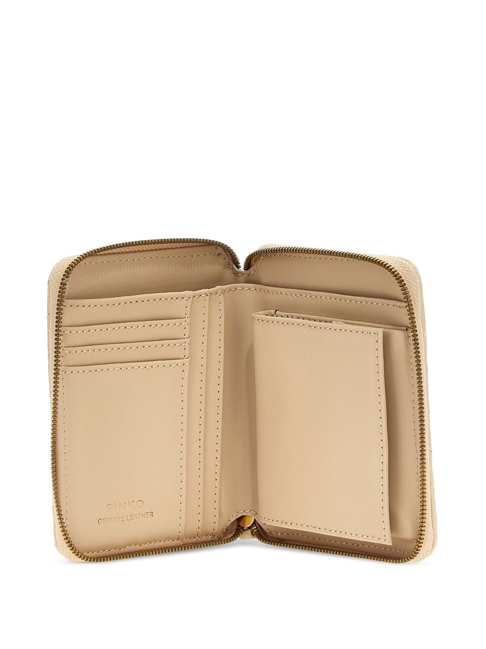 quilted leather wallet - 3