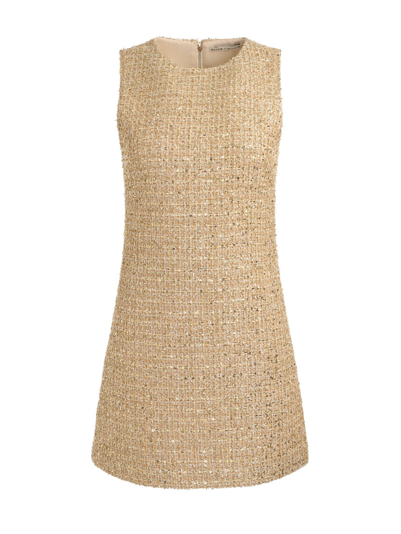 CADE EMBELLISHED TWEED MINI DRESS 1