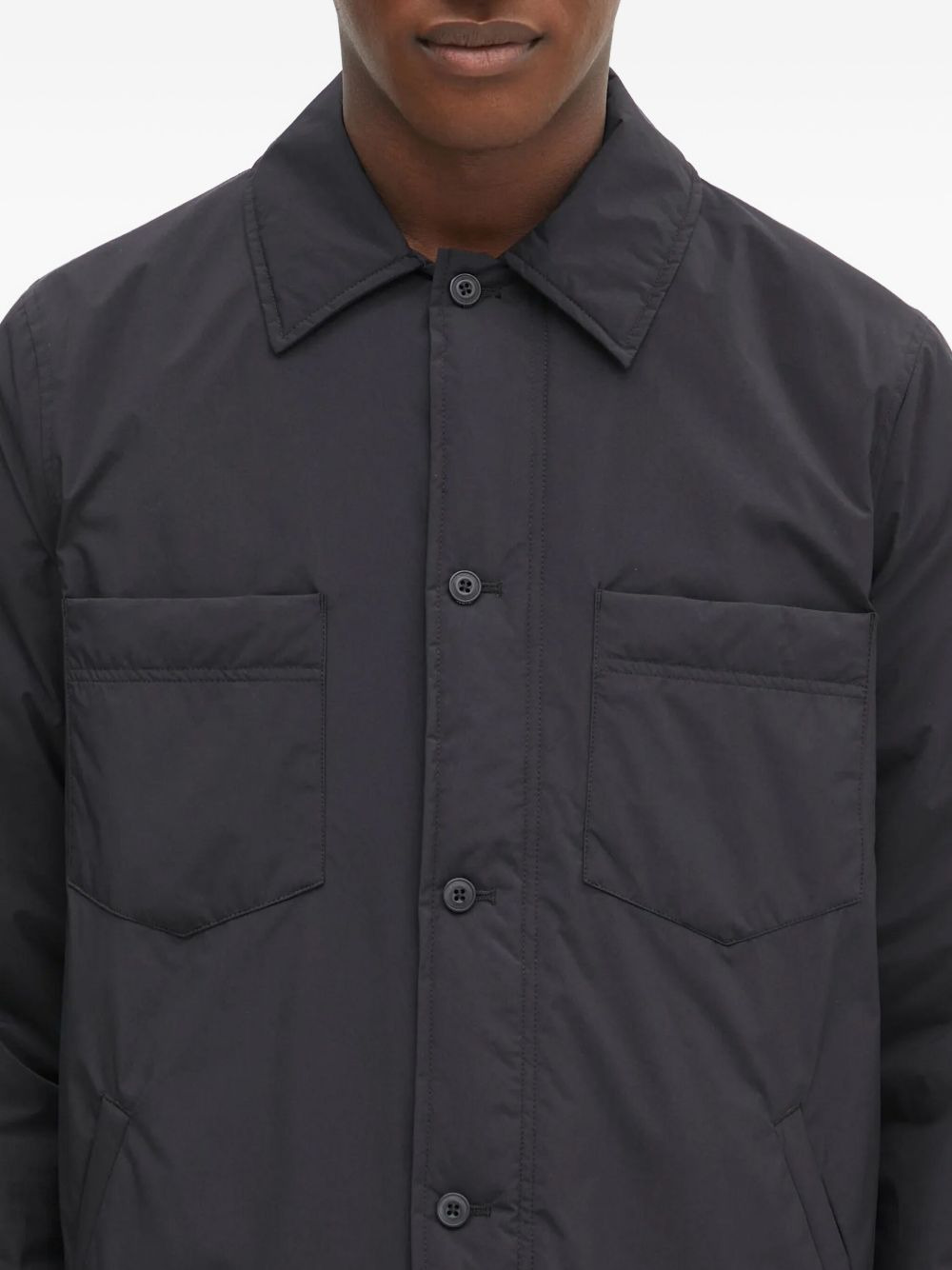 button-up shirt jacket - 4