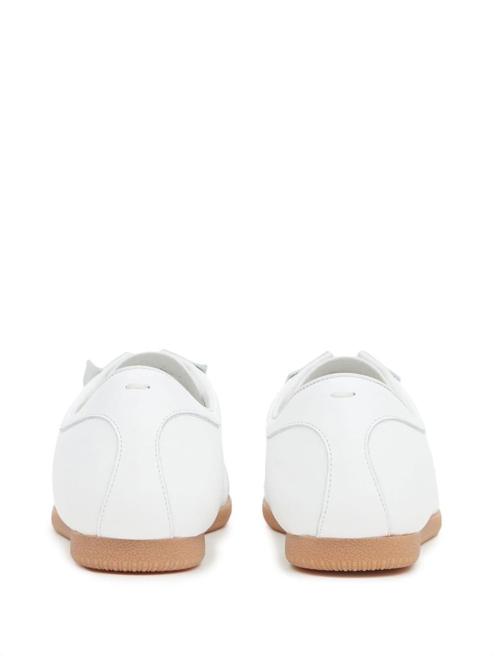 panelled low-top sneakers - 3