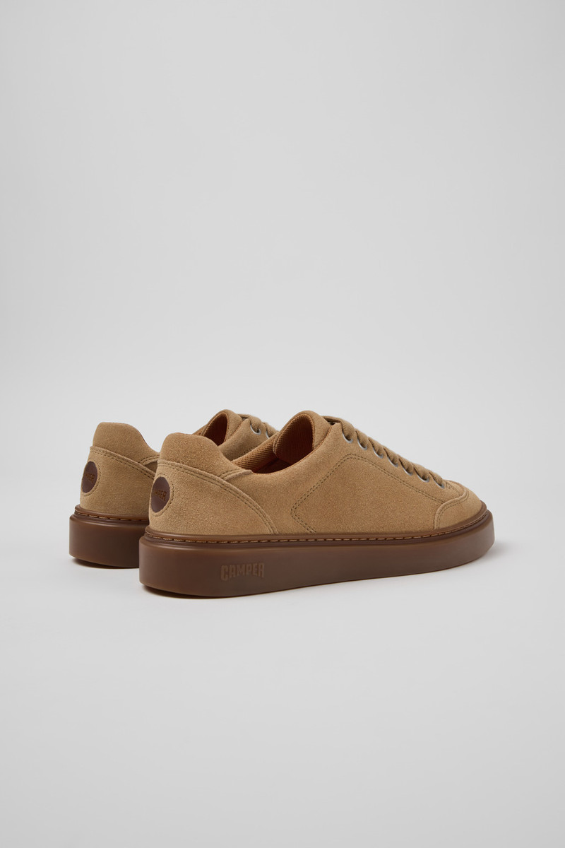 CAMPERLAB Brown Suede Leather Sneakers for Women. outlook