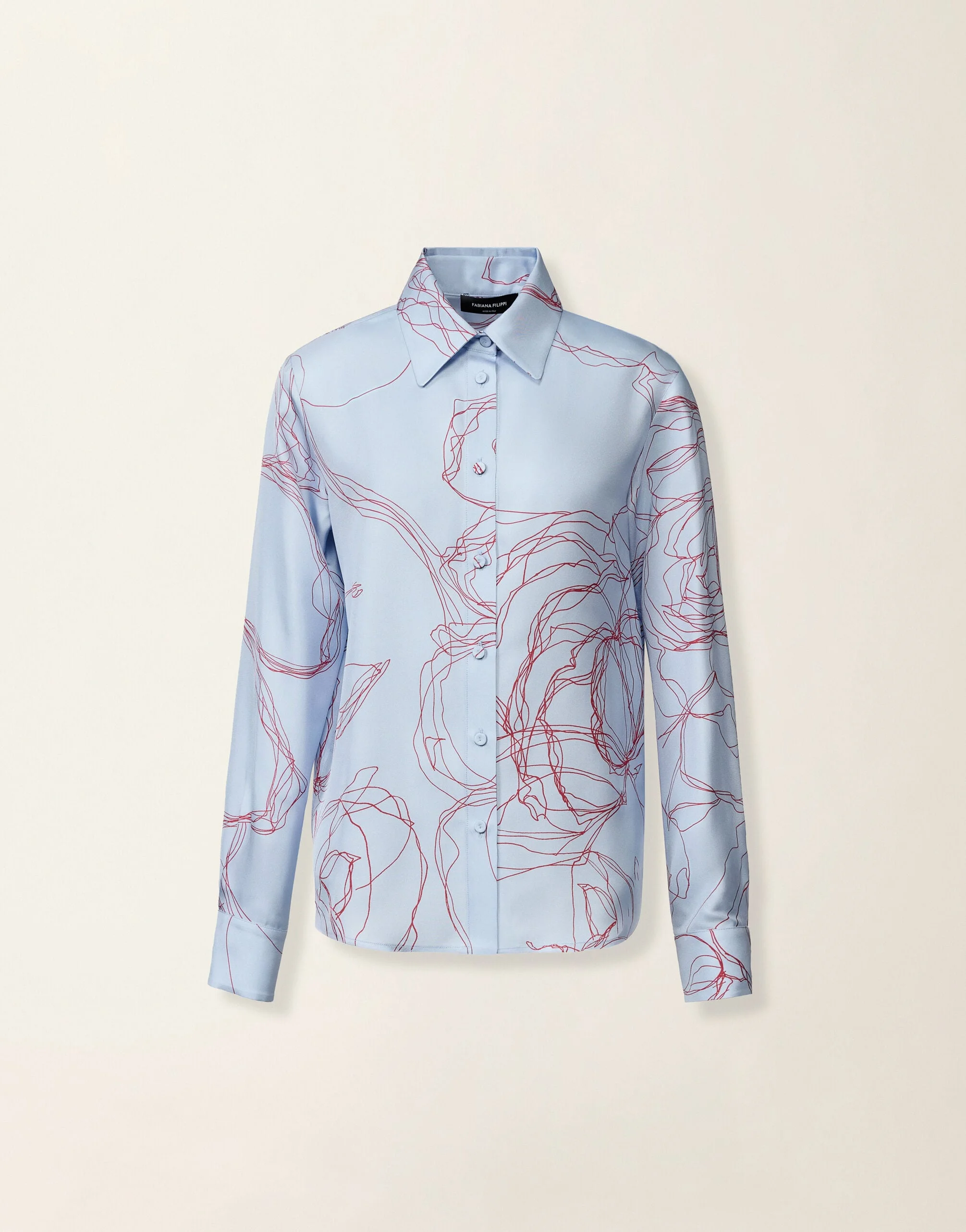 Silk twill shirt - 1