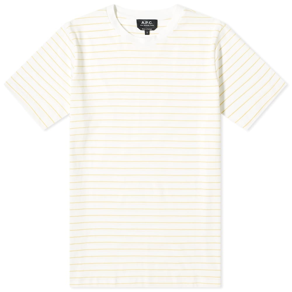 A.P.C. Milo Wide Stripe Tee - 1