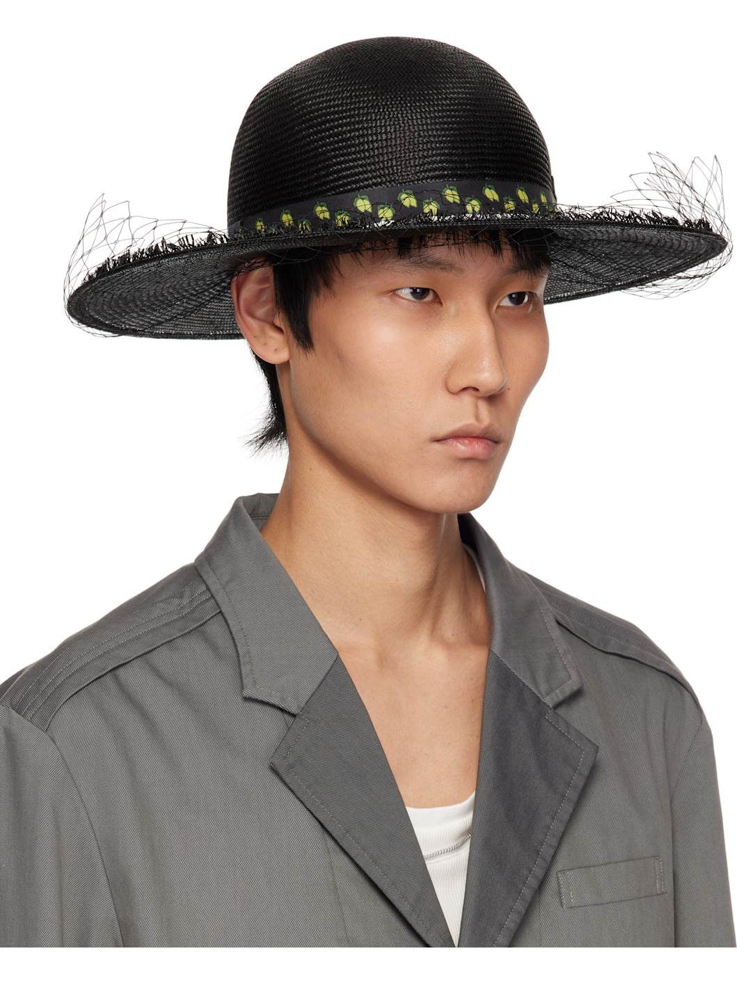 Black UC1E4H01 Bucket Hat - 2