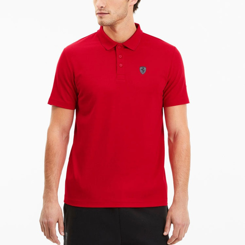 PUMA x Ferrari Polo Shirt 'Red' 596124-02 4