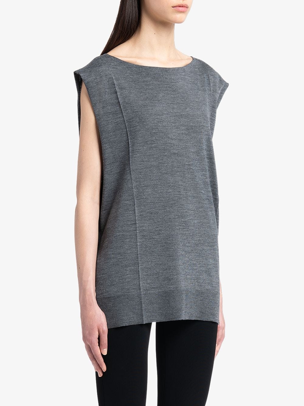 sleeveless jumper - 3