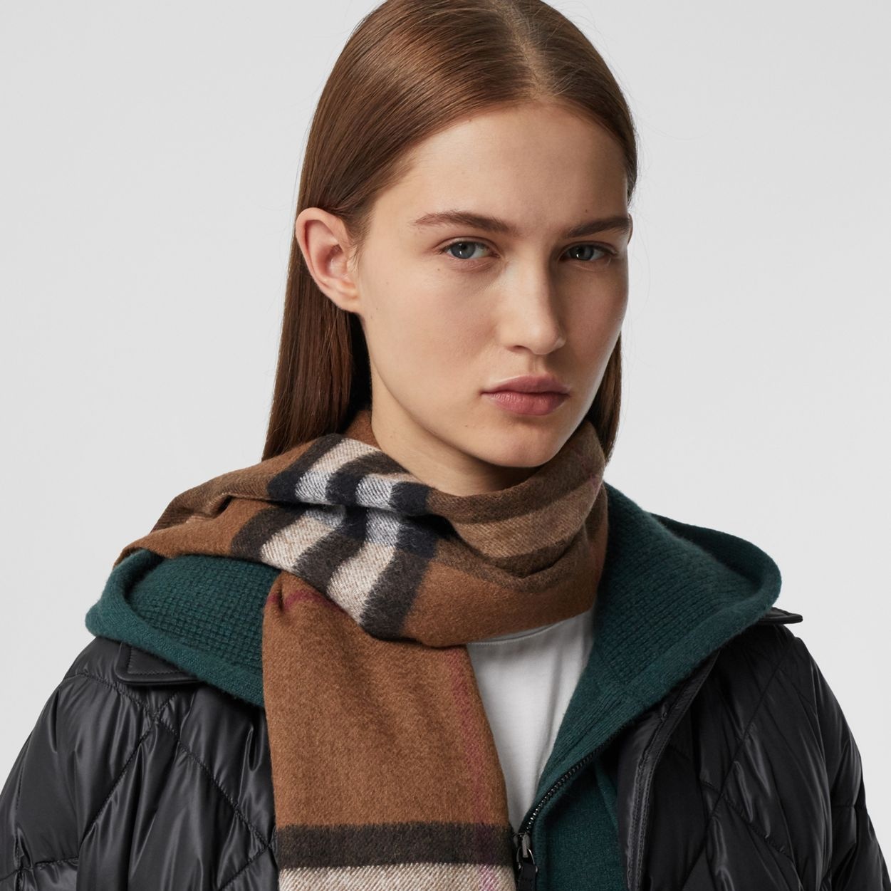 The Classic Check Cashmere Scarf - 3