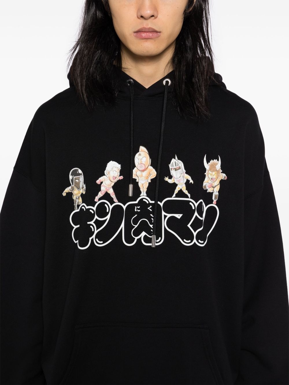x Kinniku Man logo-print hoodies - 5