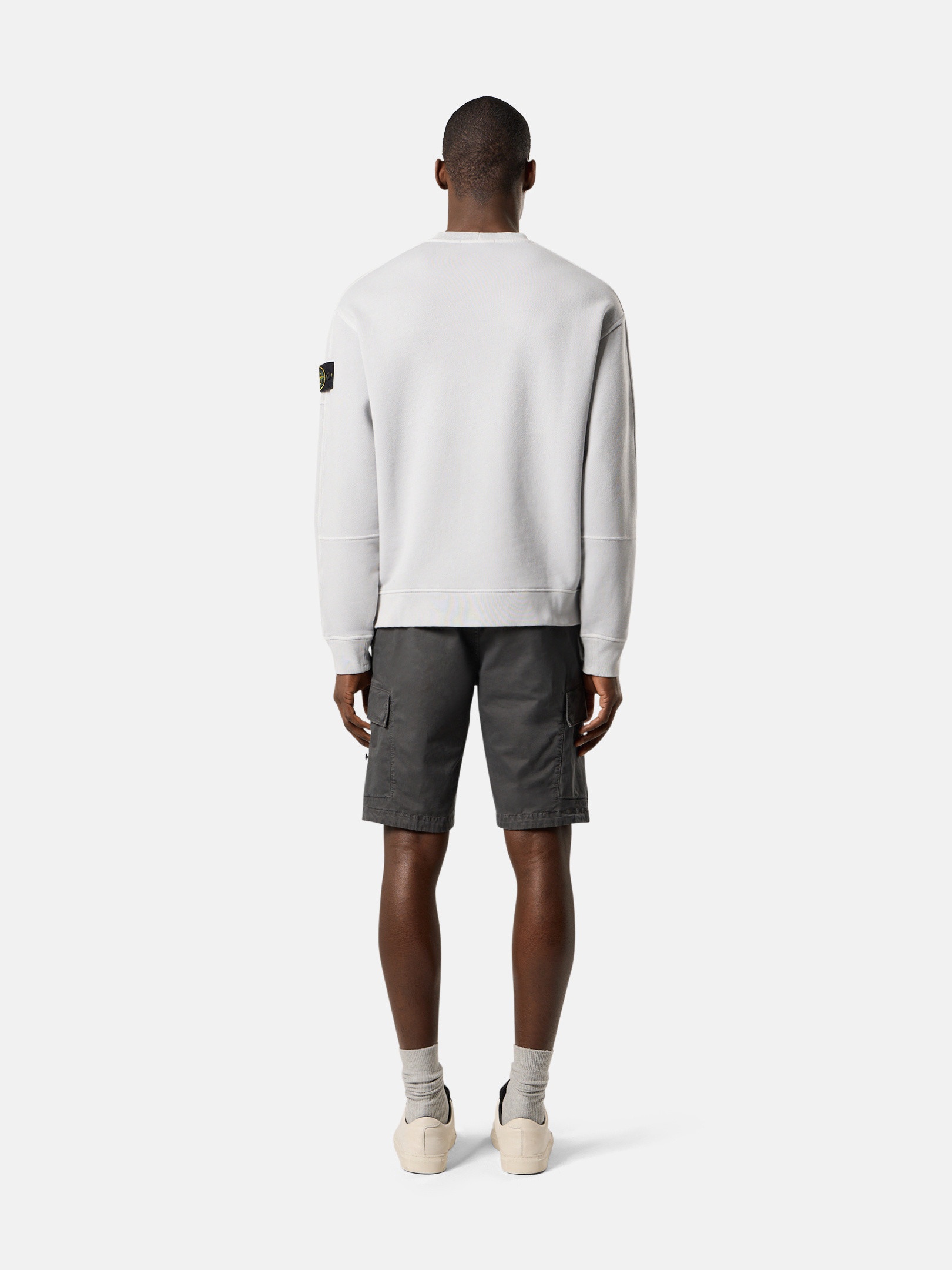 ☆STONE ☆Brushed Organic Cotton Fleece WIN This Stone Island Brushed Organic Cotton Fleece