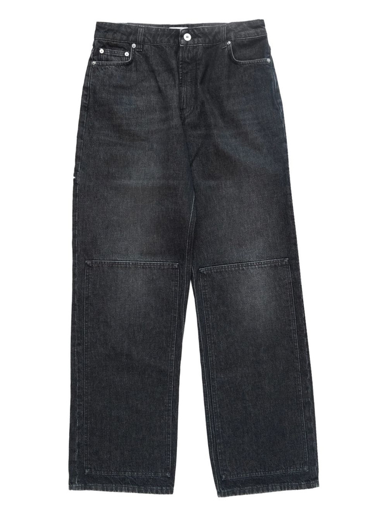 cut-out denim jeans 1