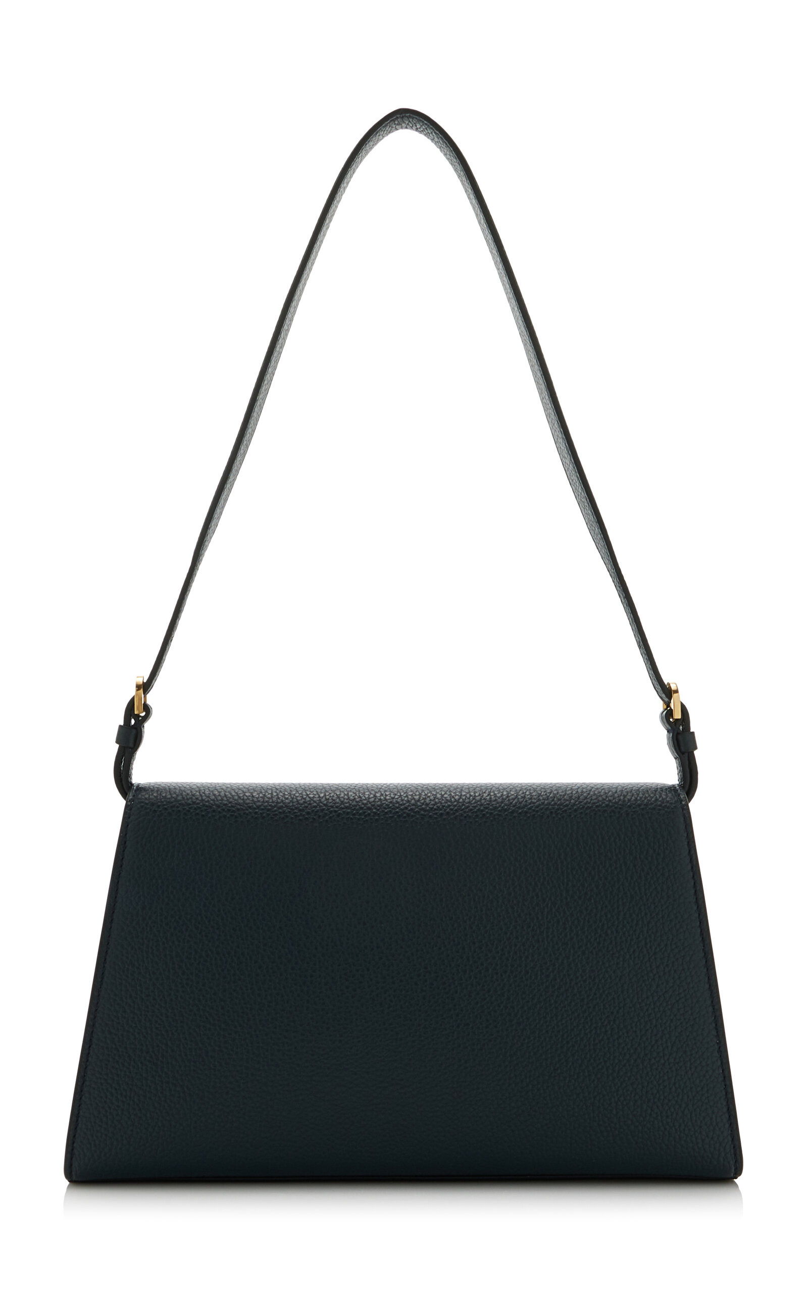 The Symmetry Leather Shoulder Bag navy - 4