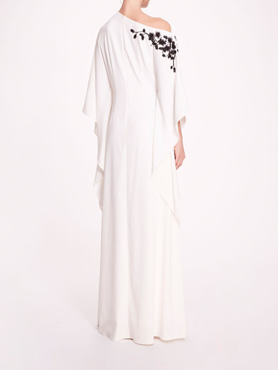 Marchesa EMBROIDERED DRAPED KAFTAN outlook