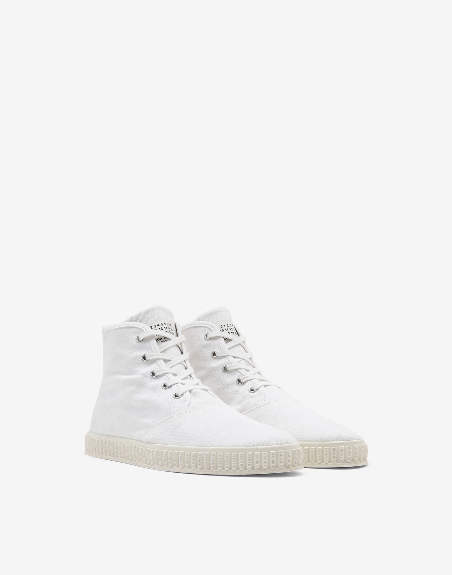 Canvas high-top sneakers - 2