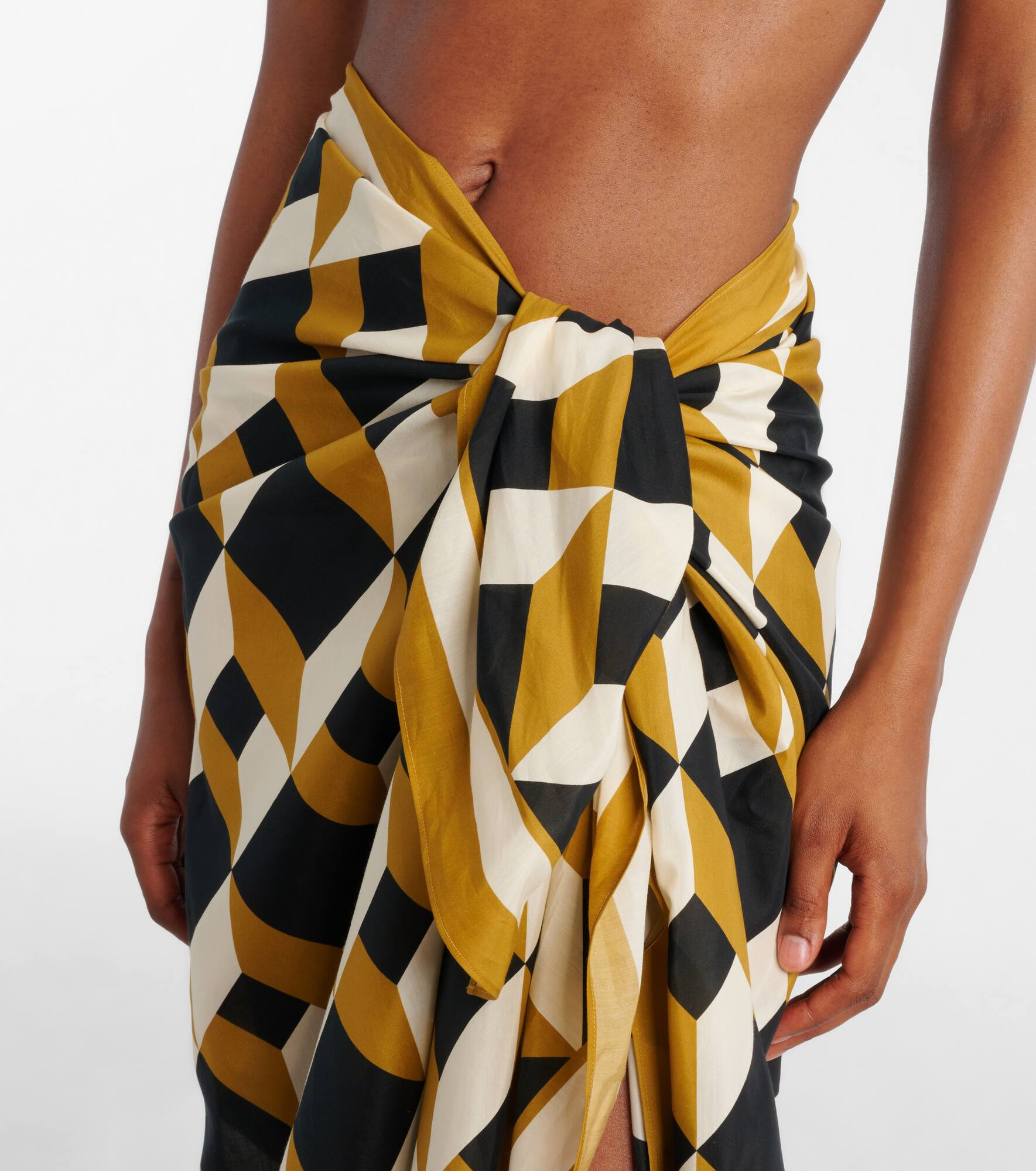 Vibration cotton and silk beach cover-up - 4