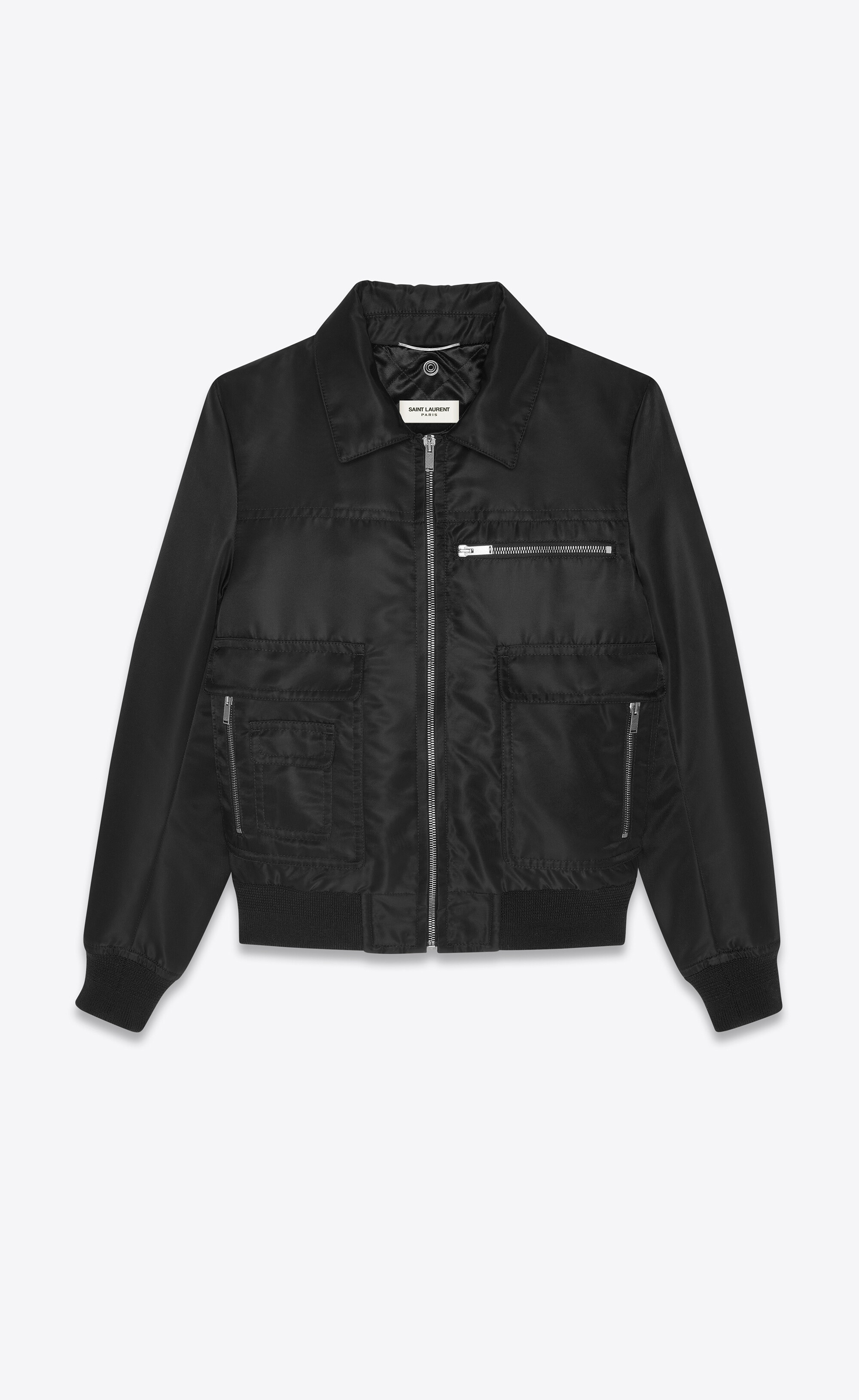 aviator jacket in nylon - 2