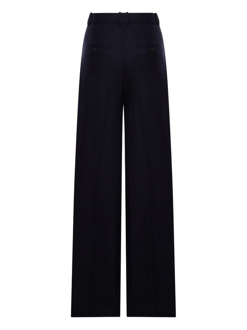 SAINT LAURENT wide-leg tailored trousers outlook