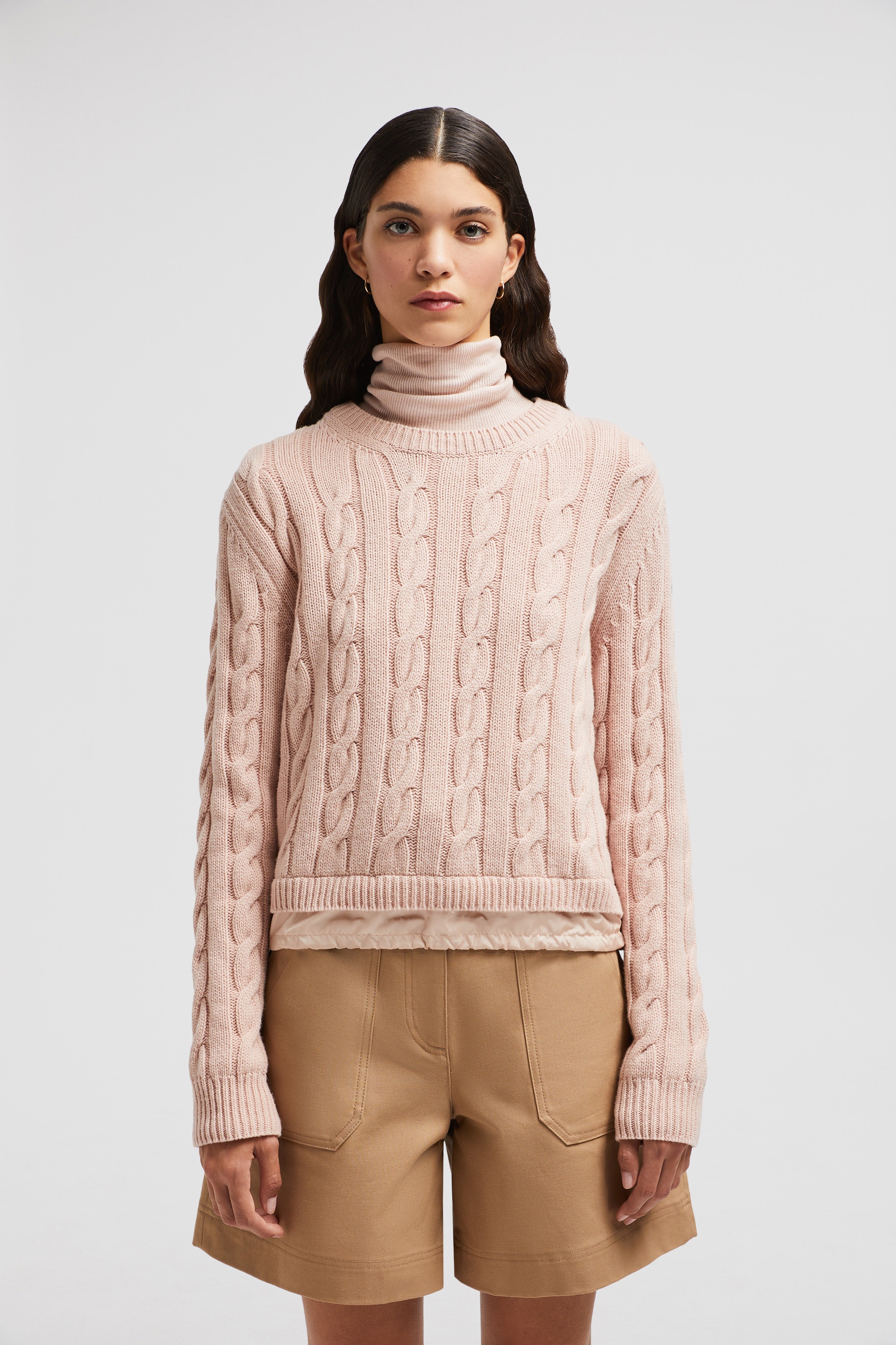 Wool & Cashmere Cable Knit Sweater - 3