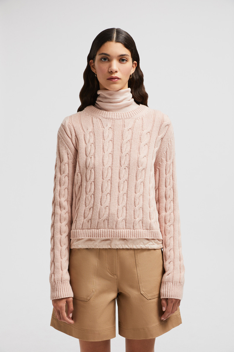 Wool & Cashmere Cable Knit Sweater 3