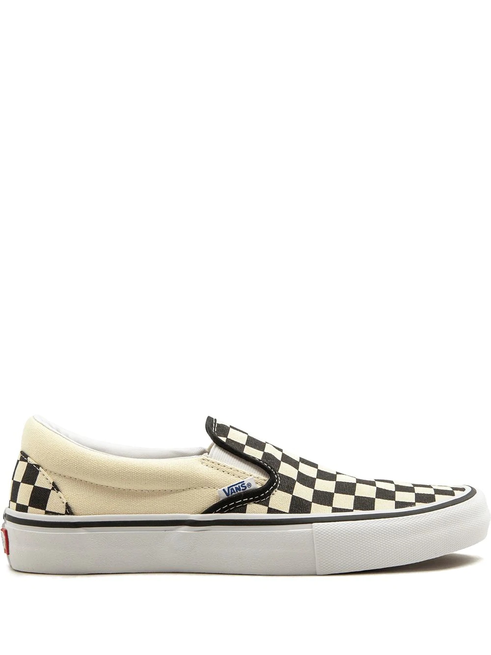 slip-on pro checkered sneakers - 1