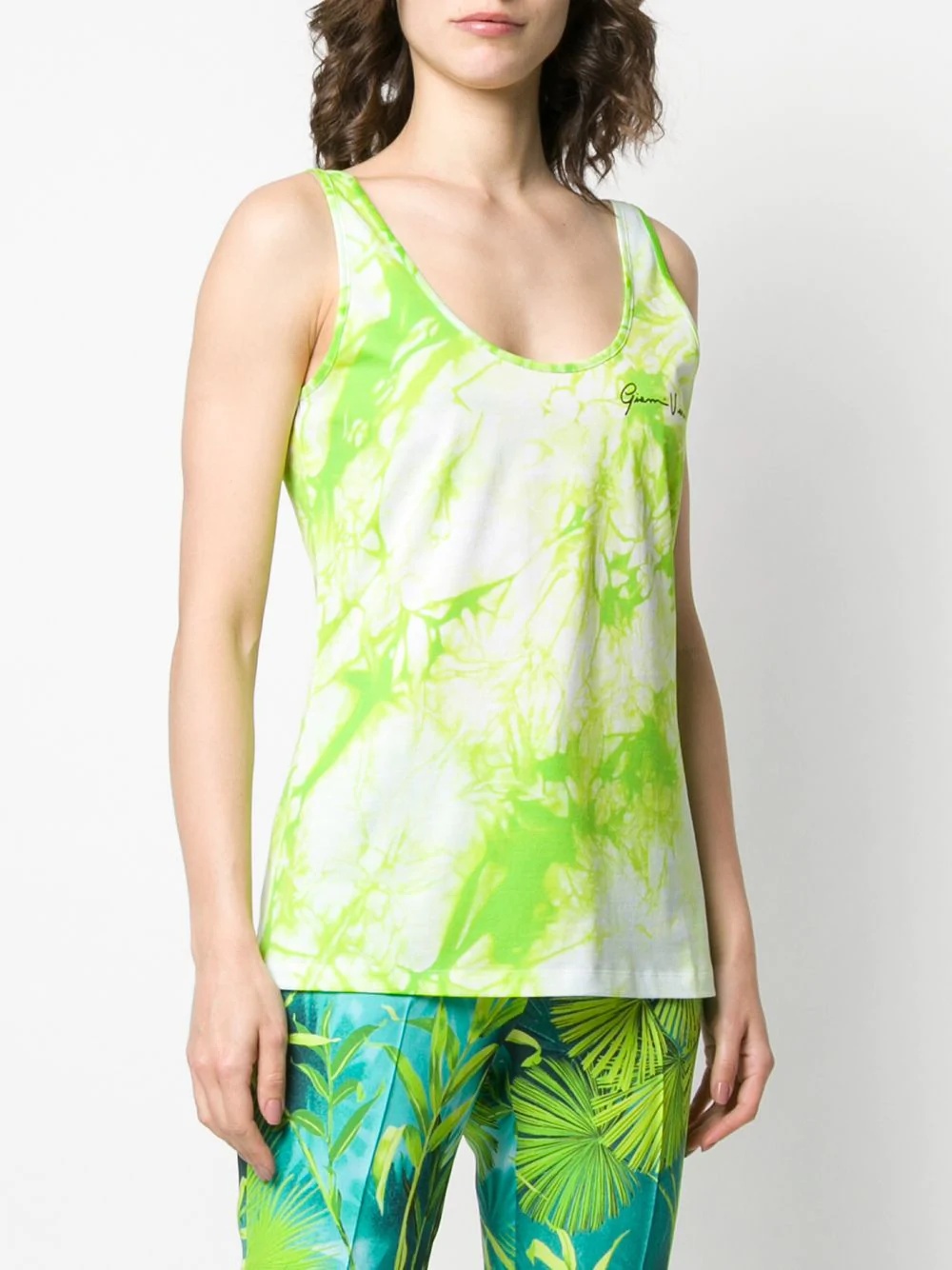 Tie-Dye print sleeveless top - 3