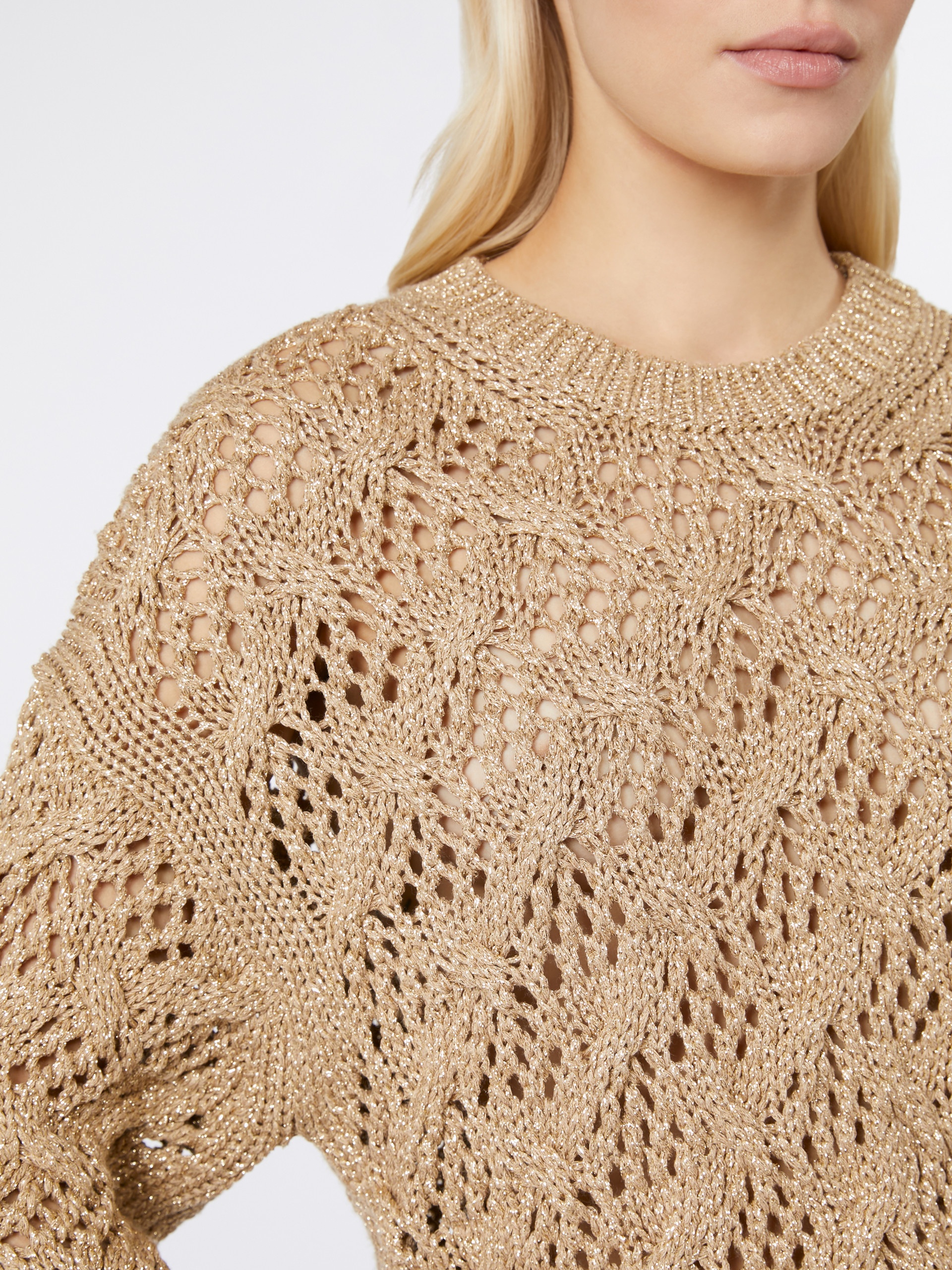PILADE Diamond-patterned cordonnet sweater - 5
