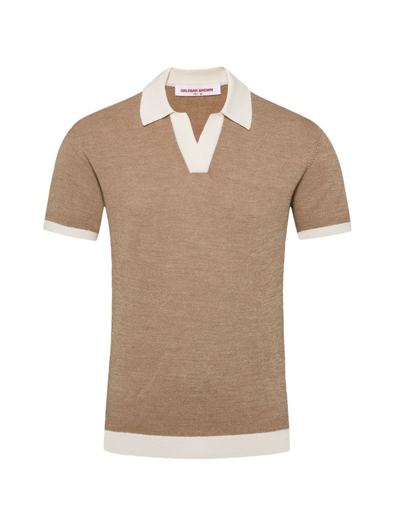 Horton contrast-trim T-shirt 1