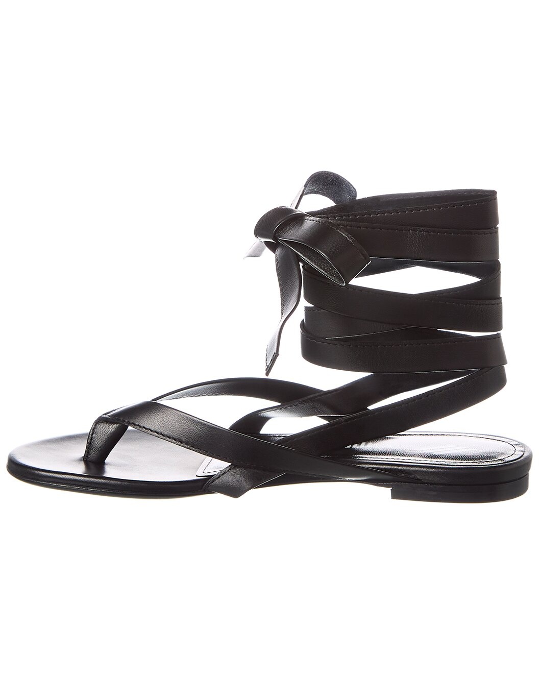 The Attico Ankle Strap Leather Sandal - 2