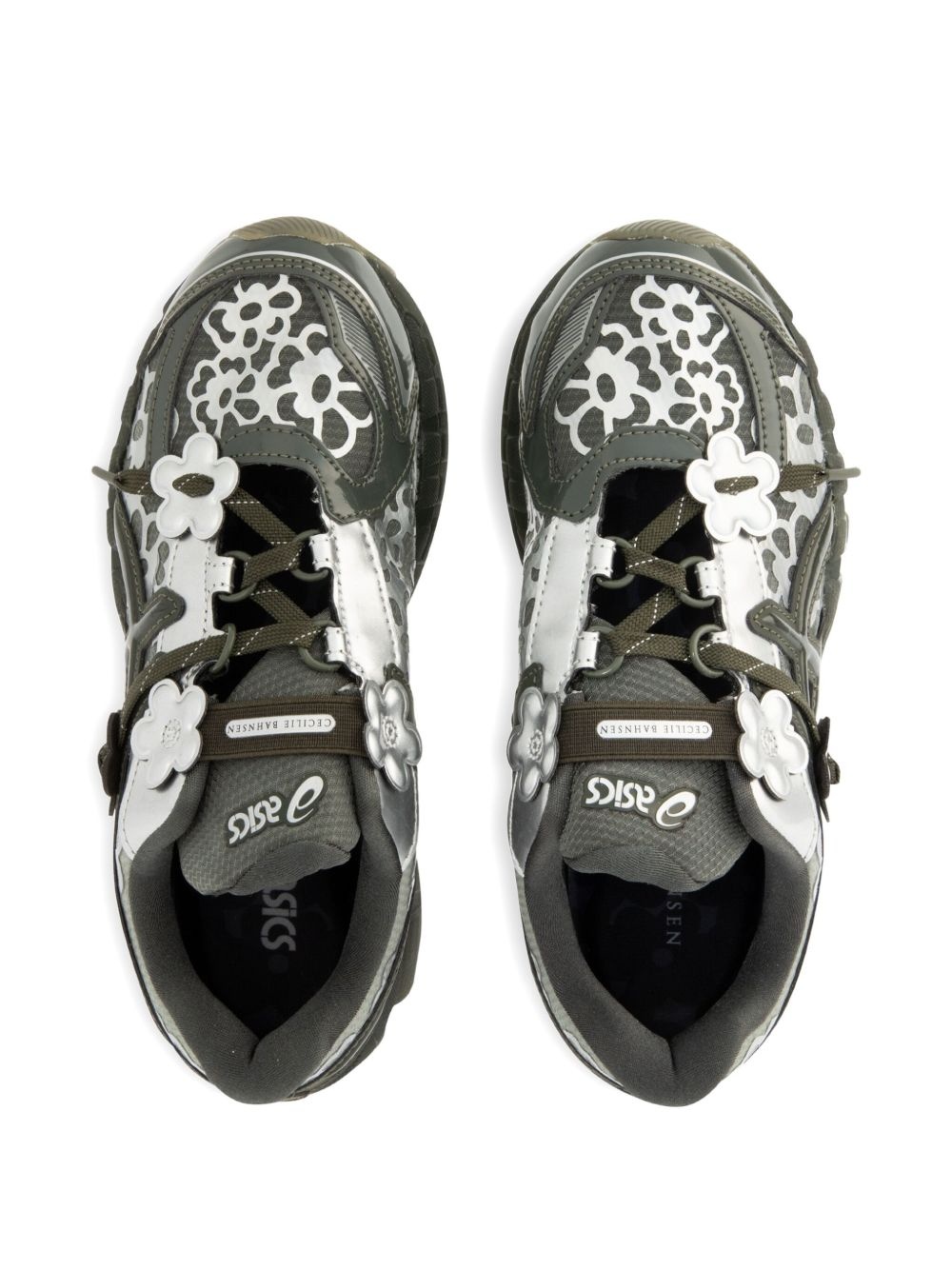 x Cecilie Bahnsen Gel-Kayano 20 floral-embellished sneakers - 3