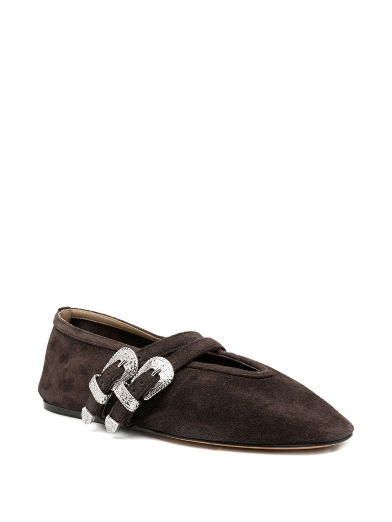 LE MONDE BÉRYL strap buckle ballet flats outlook
