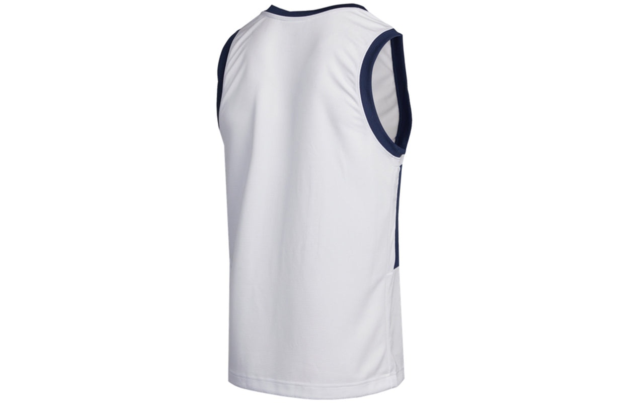 Nike Letter Big Logo Sports Basketball Vest Men's White DA1042-100 - 2