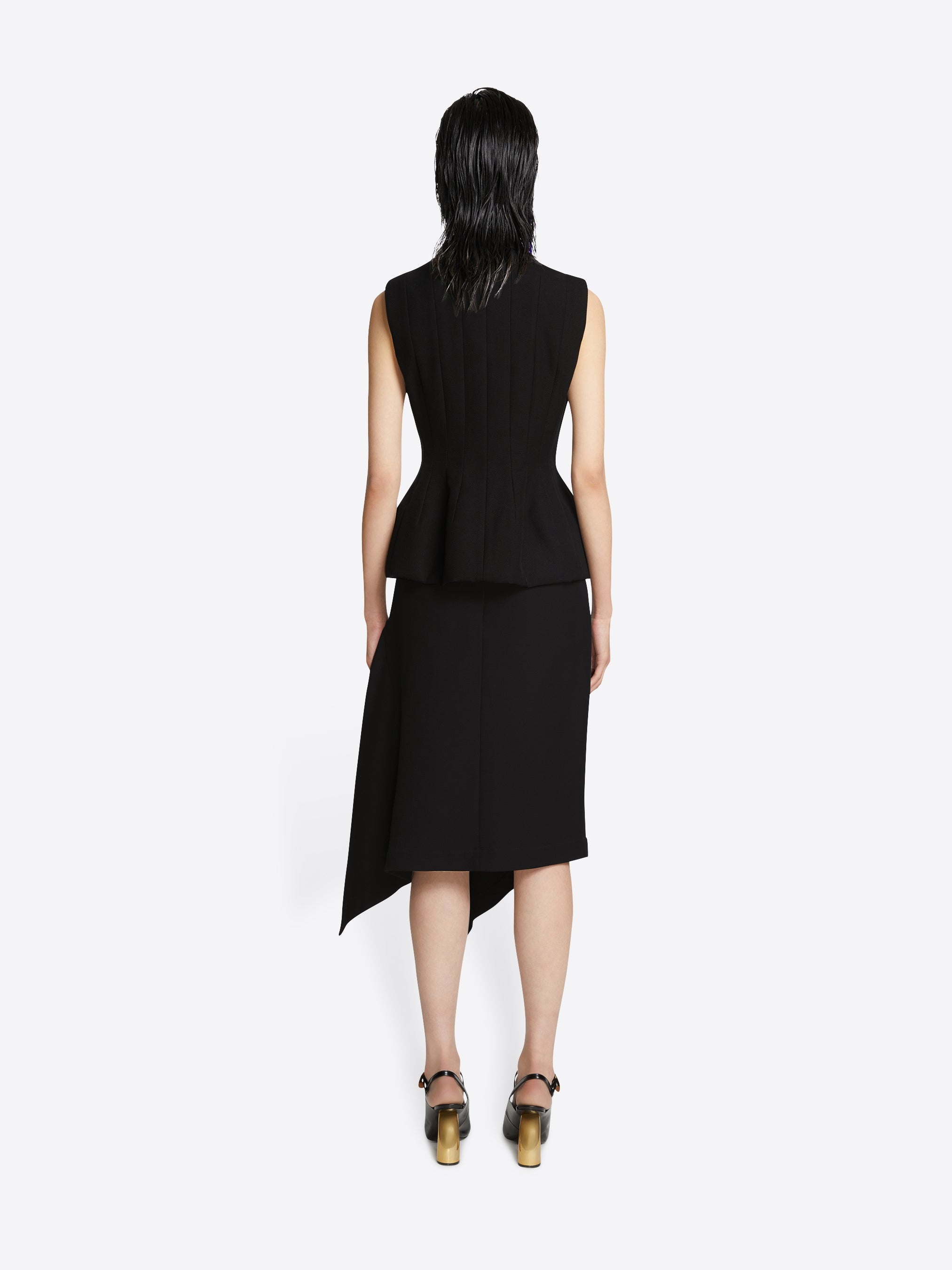 DRAPED SKIRT - 4