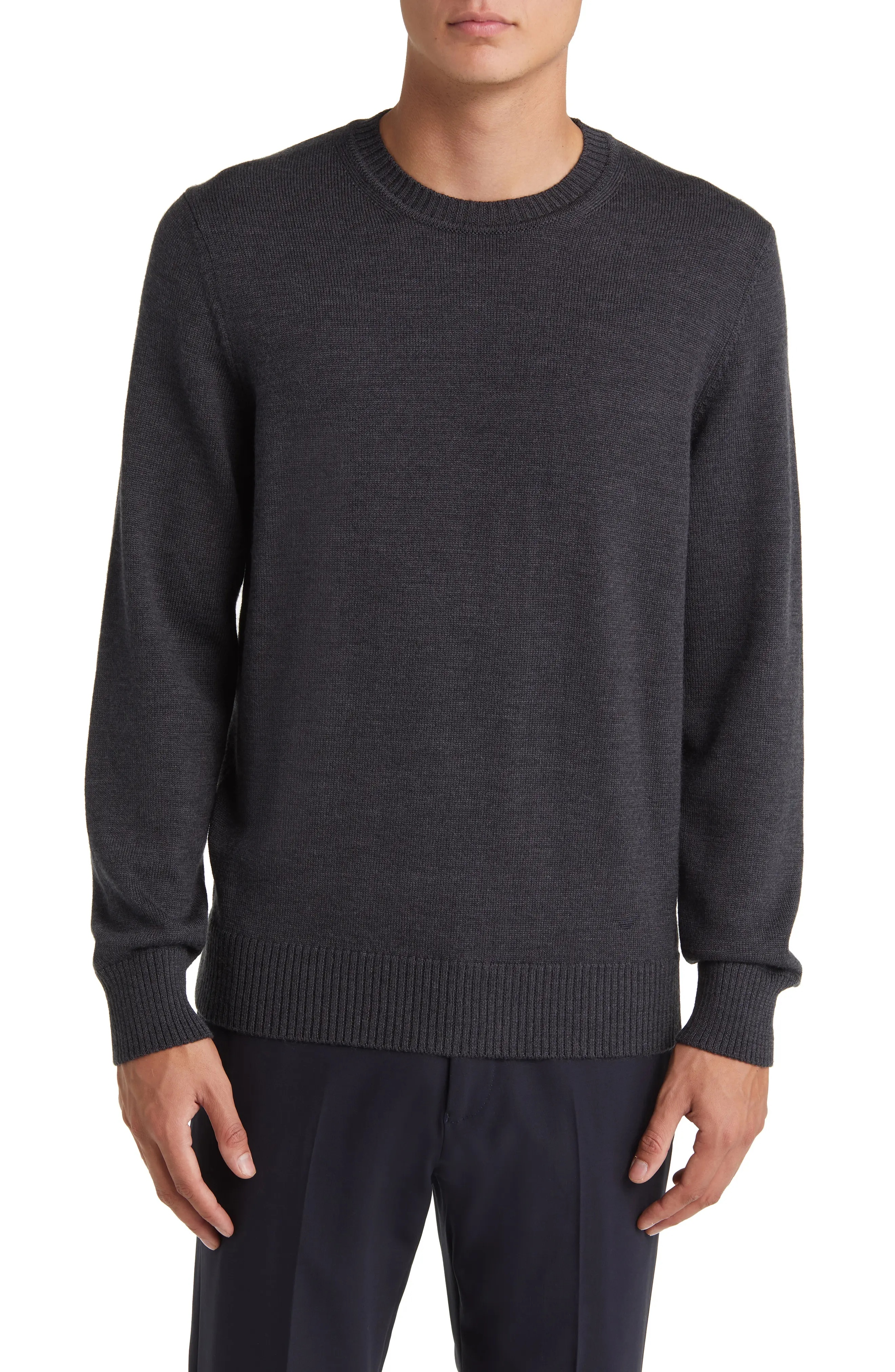 Wool Crewneck Sweater - 1